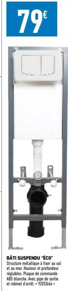 bâti suspendu "éco"