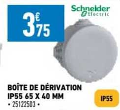 Boîte De Dérivation Ip55 65 X 40 Mm