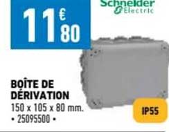 boîte de dérivation schneider electric