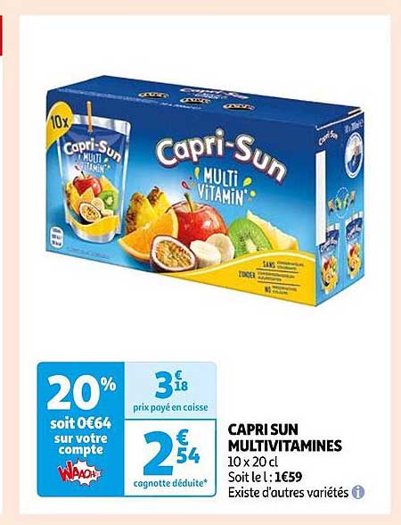 Capri Sun Multivitamines