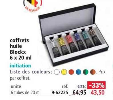 Coffrets Huile Blockx