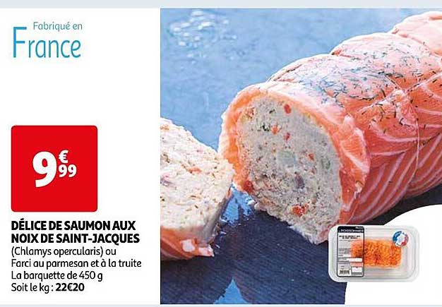 délice de saumon aux noix de saint-jacques