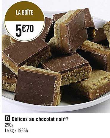 Délices Au Chocolat Noir