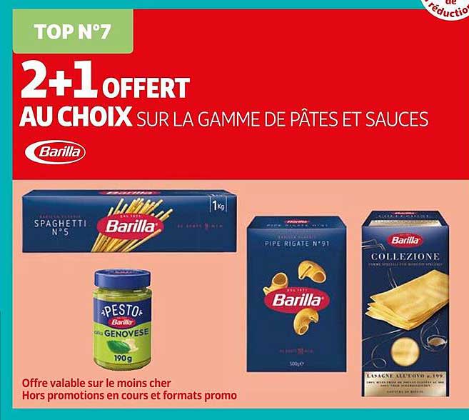 La Gamme De Pâtes Et Sauces Barilla