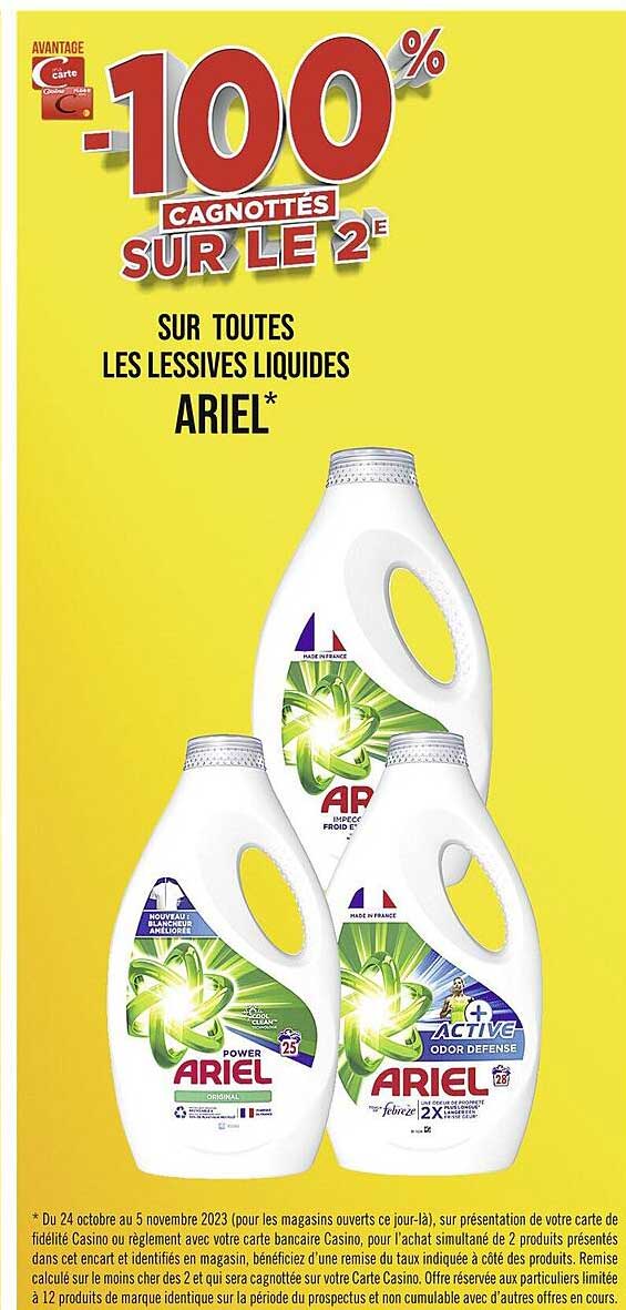 Les Lessives Liquides Ariel