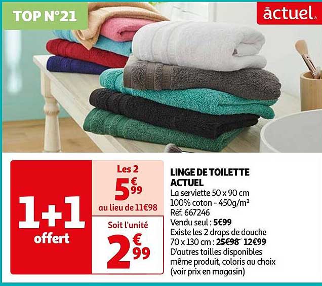 Linge De Toilette Actuel