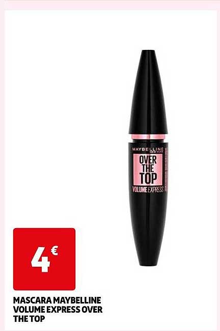 mascara maybelline volume express over the top