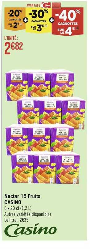 Nectar 15 Fruits Casino