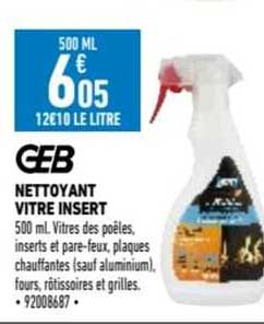 Nettoyant Vitre Insert