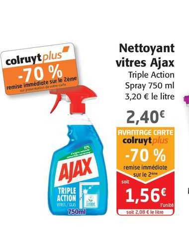 Nettoyant Vitres Ajax