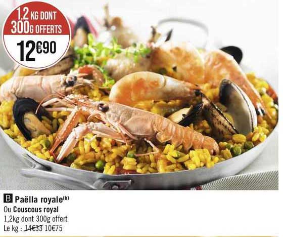 Paëlla Royale Ou Couscous Royal