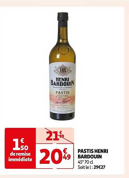 pastis henri bardouin