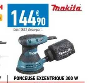 ponceuse excentrique 300 w makita