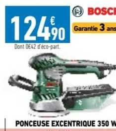 ponceuse excentrique 350 w bosch