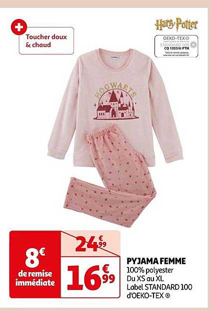 pyjama femme harry potter