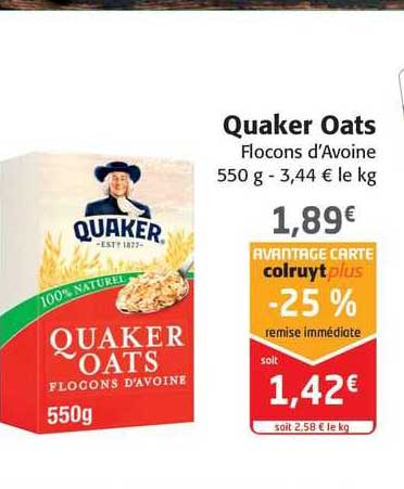quaker oats