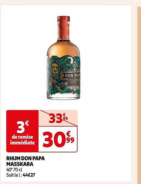 Rhum Don Papa Masskara