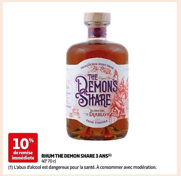 rhum the demon share 3 ans