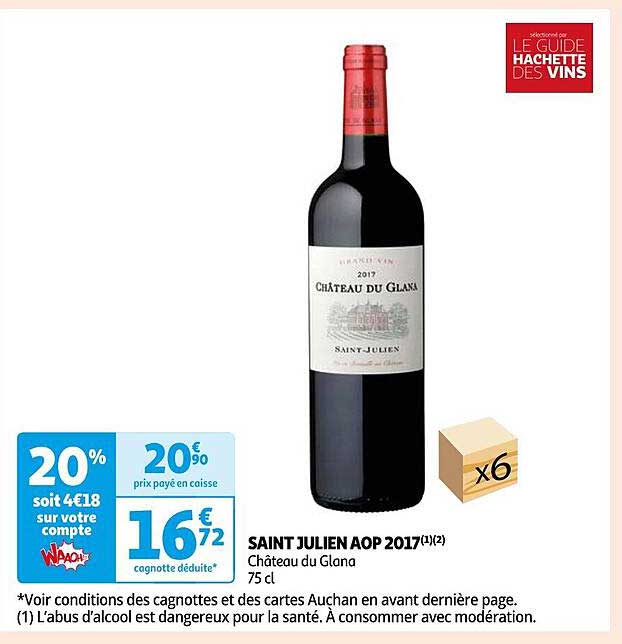 saint julien aop 2017 château du glana