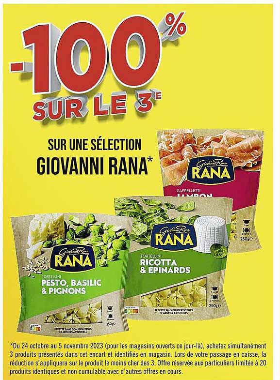 sélection giovanni rana