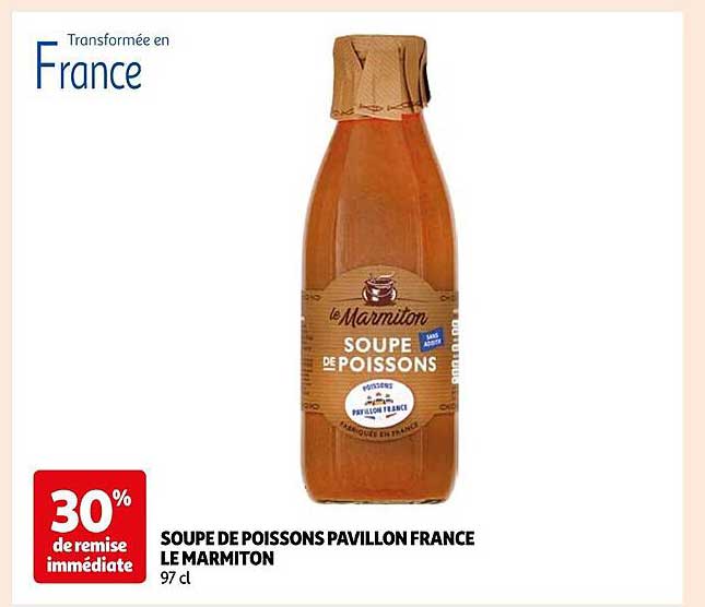 soupe de poissons pavillon france le marmiton