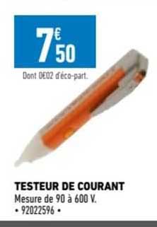 testeur de courant