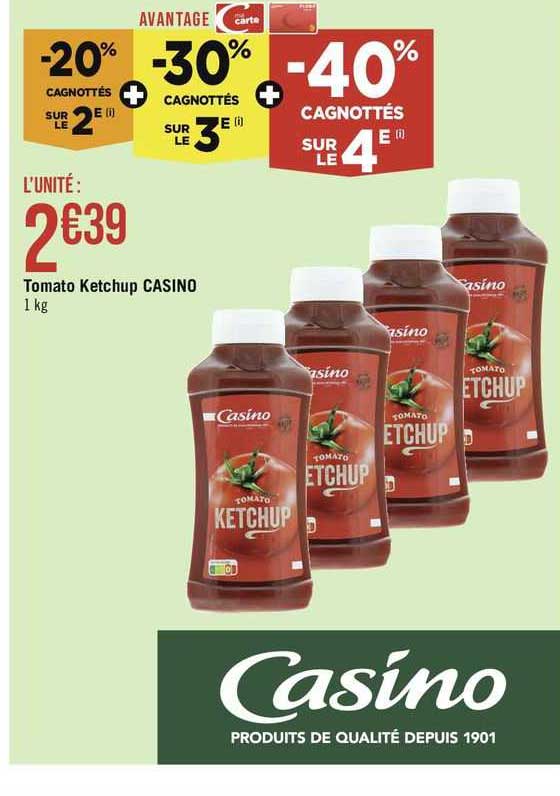 tomato ketchup casino