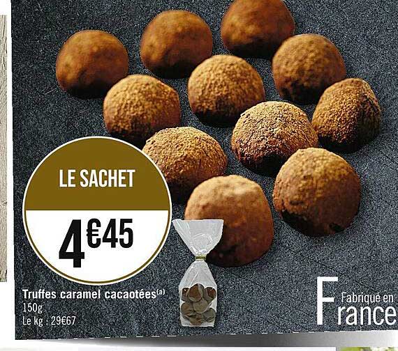 Truffes Caramel Cacaotées