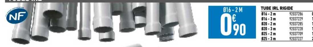 Tube Irl Rigide