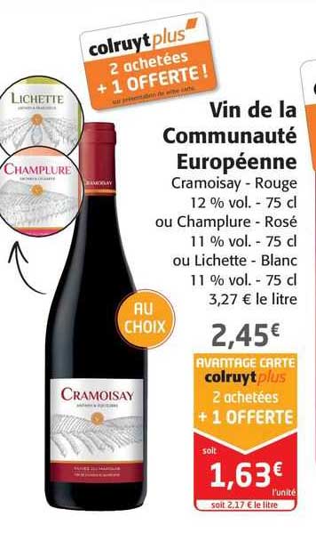 vin de la communauté européenne