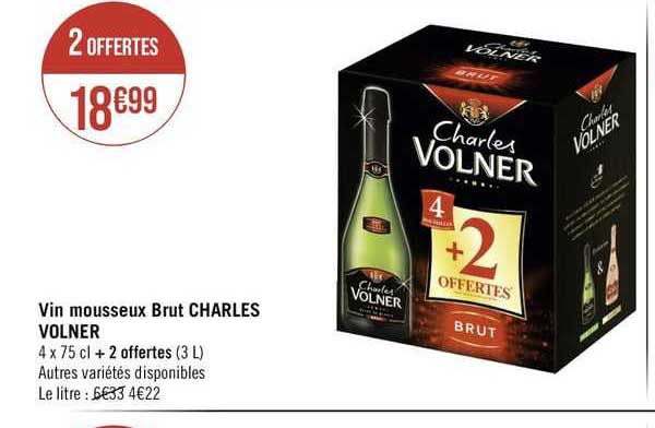vin mousseux brut charles volner