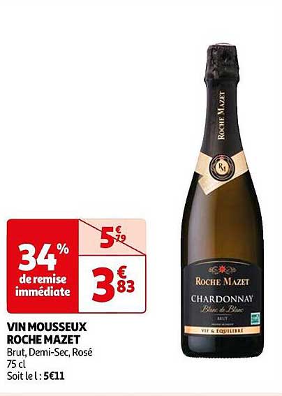vin mousseux roche mazet