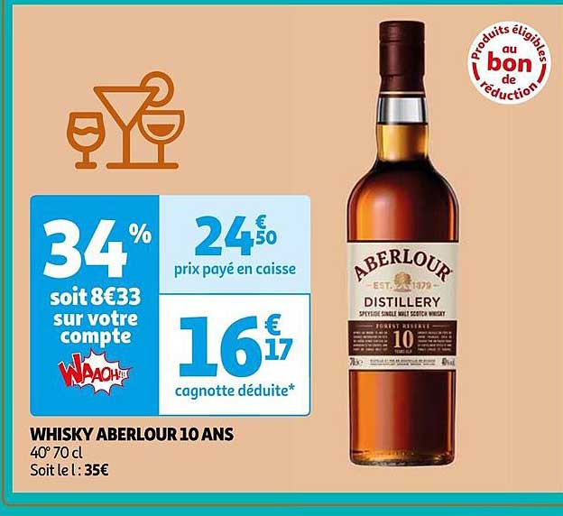 whisky aberlour 10 ans