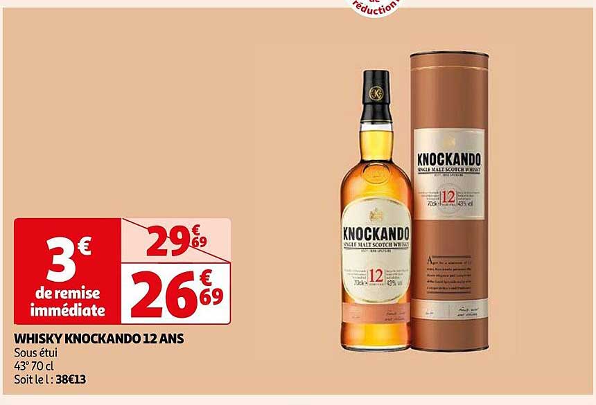 whisky knockando 12 ans