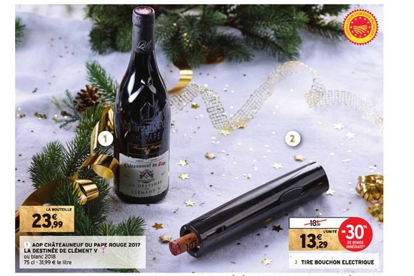 Aop Châteauneuf Du Pape Rouge 2017 La Destinée De Clément V