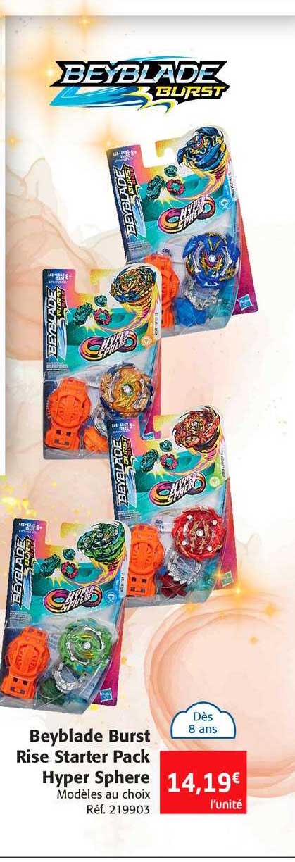beyblade burst rise starter pack hyper spere