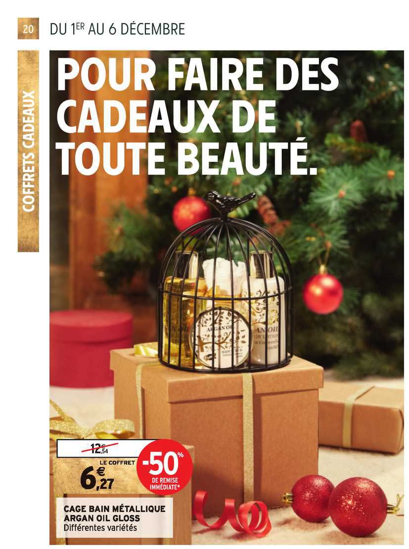 cage bain métallique argan oil gloss