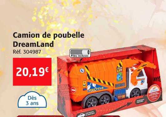 camion de poubelle dreamland