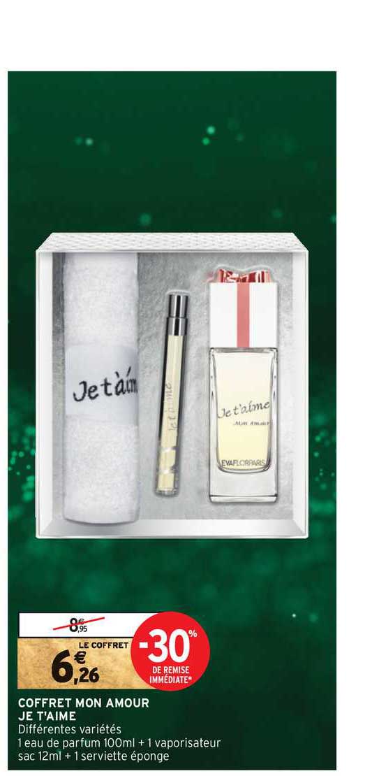 coffret mon amour je t'aime