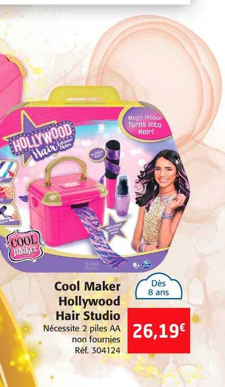 cool maker hollywood hair studio