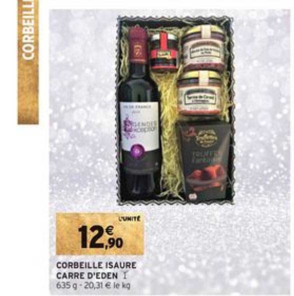 corbeille isaure carré d'eden