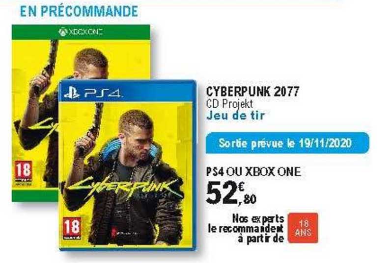 Cyberpunk 2077 Cd Projekt Ps4 Ou Xbox One