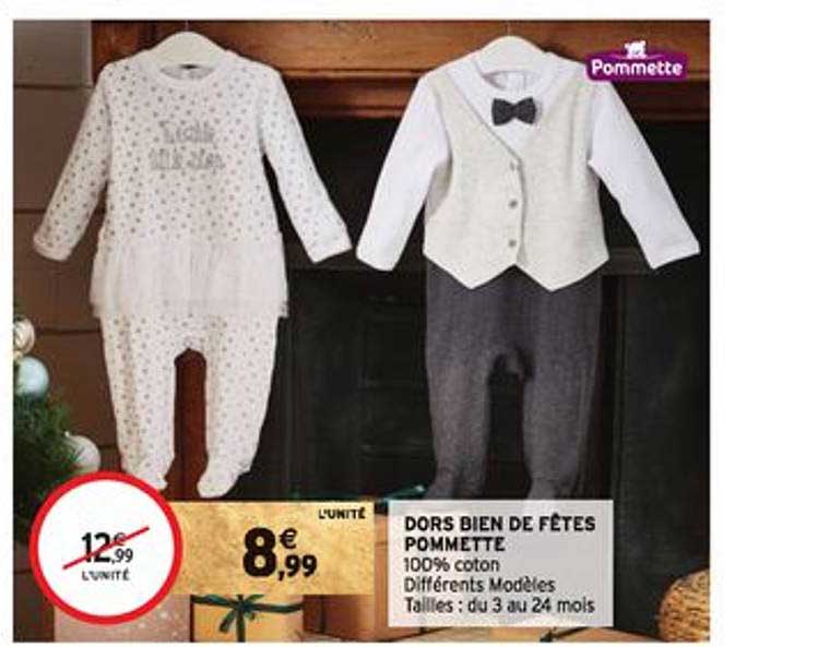 dors bien de fêtes pommette