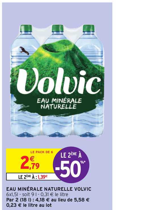 Eau Minérale Naturelle Volvic