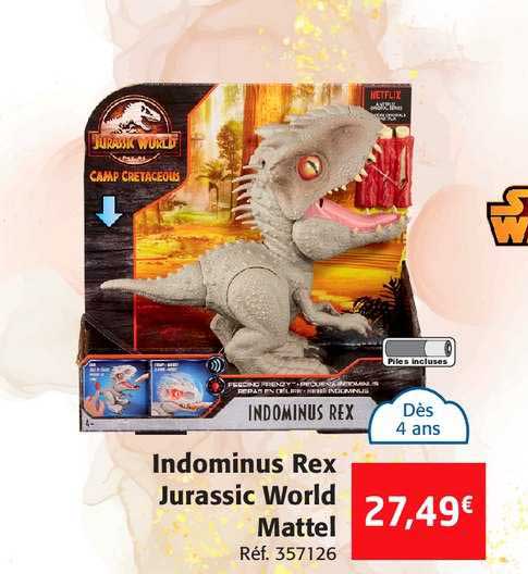 indominus rex jurassic world mattel