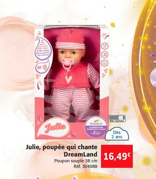 julie poupée qui chante dreamland