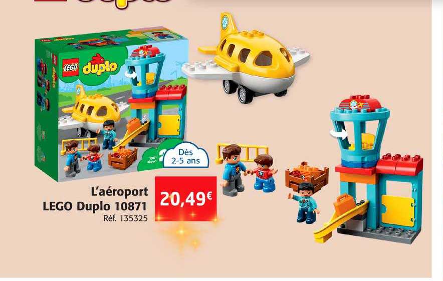 L'aéroport Lego Duplo