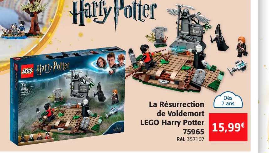 la résurrection de voldemort lego harry potter