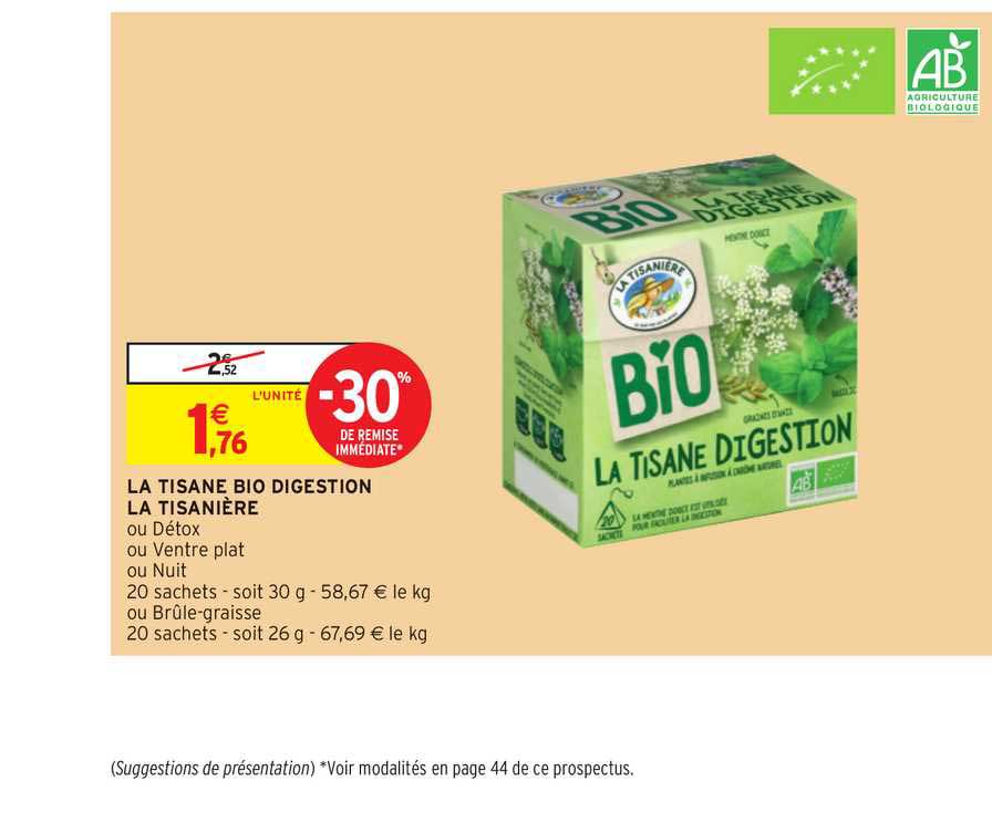 la tisane bio digestion la tisanière