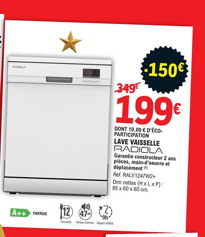 lave-vaisselle radiola